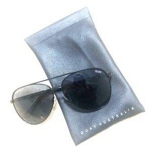 Quay Australia Vivienne Aviator Sunglasses